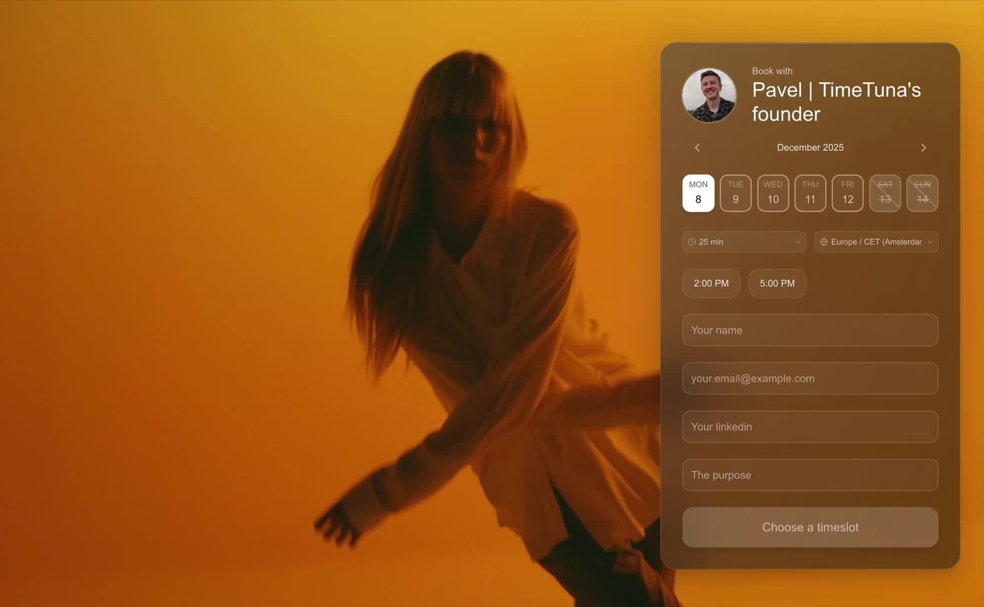 Bookva scheduling demo